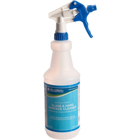 Global Industrial Trigger Spray Bottles For Glass & Hard Surface Cleaner, 32 oz. Bottles, 12PK 641548